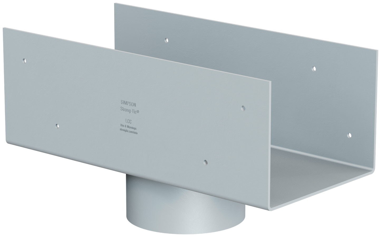 Simpson Strong-Tie LCC5.25-3.5 LCC 5-3/8 in. Column Cap for 3-1/2 in. Outside Diameter Lally Column (Pack of 180)