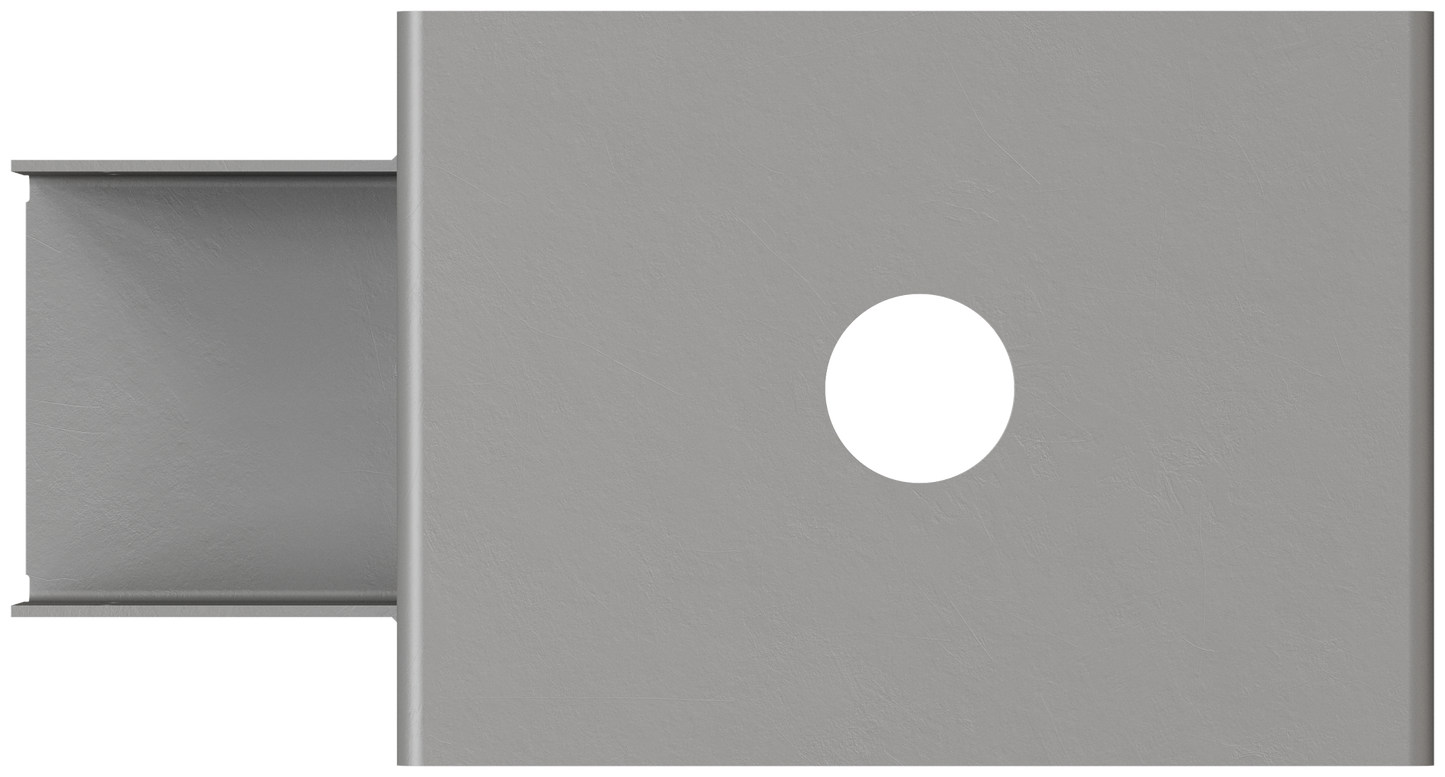 Simpson Strong-Tie GH48-8 GH Top-Flange Hanger for 4x8 Girder, 8-in. Foundation Wall (Pack of 360)