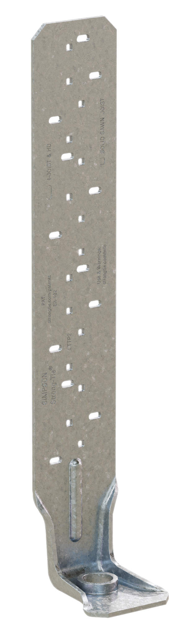 Simpson Strong-Tie LTTP2 LTT 14-15/16 in. 10-Gauge Light Tension Tie (Pack of 600)