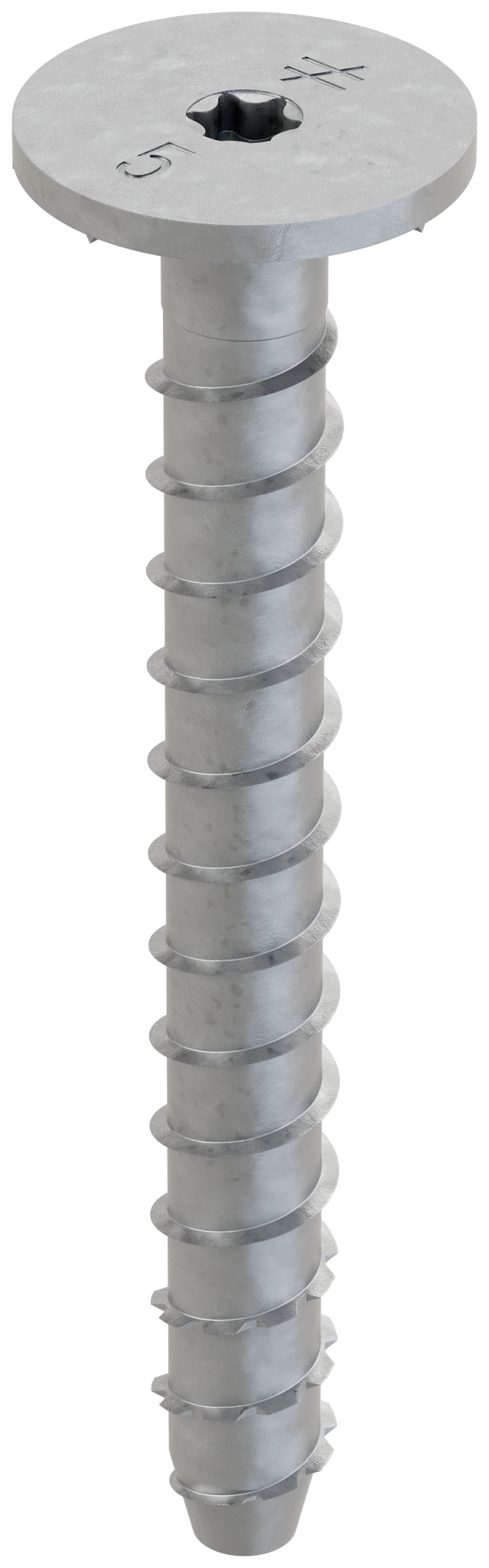 Simpson Strong-Tie THD50500WHMG Titen HD® 1/2 in. x 5 in. Mech. Galv. Washer-Head Heavy-Duty Screw Anchor (15-Qty)