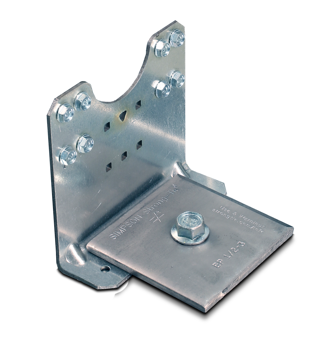 Simpson Strong-Tie MSSC4.25KW-KT20 MSSC 4-1/4 in. Kneewall Connector for 6 in. Framing Member w/ Bearing Plate (Qty-20)