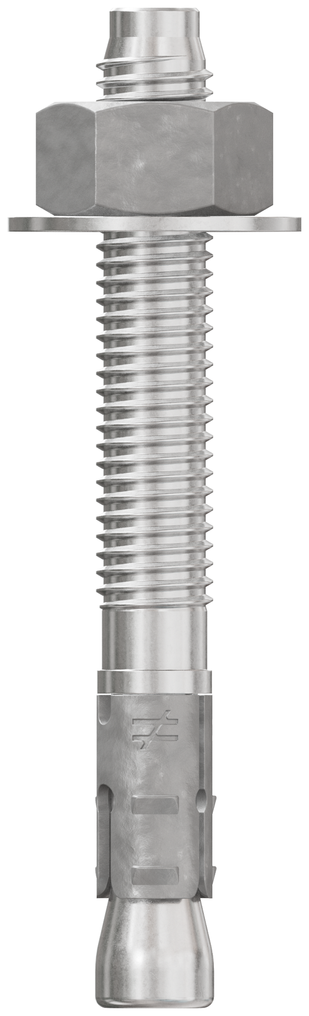 Simpson Strong-Tie STB2-50414S6F25 Strong-Bolt® 2 — 1/2 in. x 4-1/4 in. Type 316 Stainless-Steel Wedge Anchor, Fully Assembled (25-Qty)
