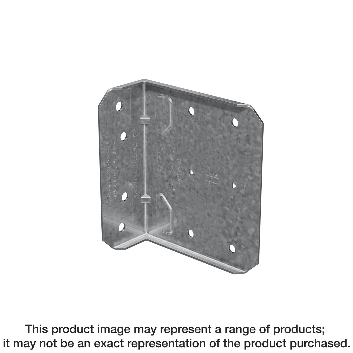 Simpson Strong-Tie MFCB43.5-R25 MFCB 3-1/2 in. Bypass Framing Fixed-Clip Connector (25-Qty)