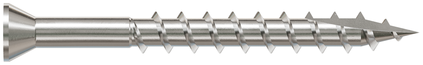 Simpson Strong-Tie S07162FTB Trim-Head Screw, 6-Lobe Drive — #7 x 1-5/8 in. T-15 Type 305 (4000-Qty)