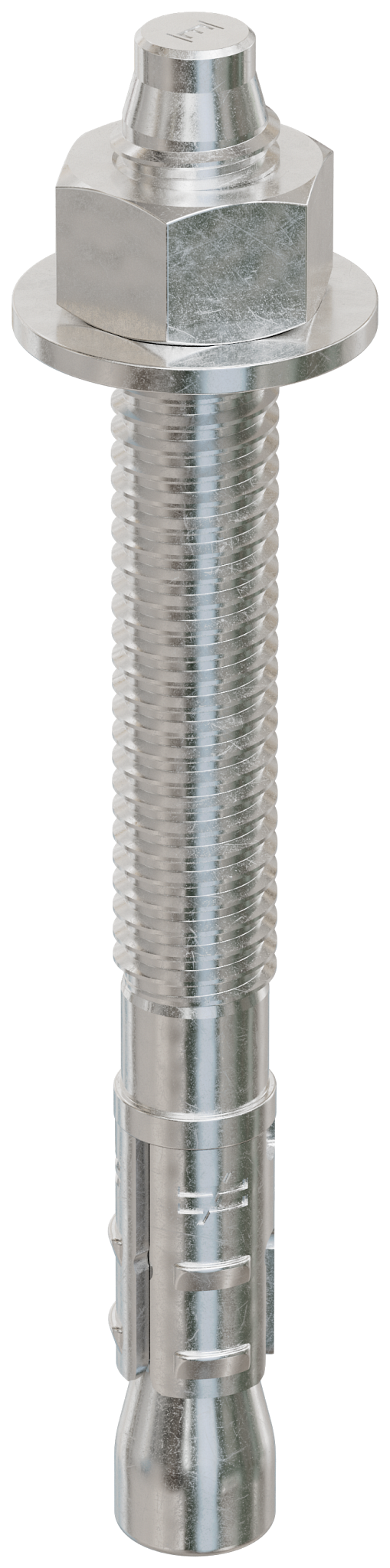Simpson Strong-Tie STB2-37334S6F50 Strong-Bolt® 2 — 3/8 in. x 3-3/4 in. Type 316 Stainless-Steel Wedge Anchor, Fully Assembled (50-Qty) (Pack of 420)