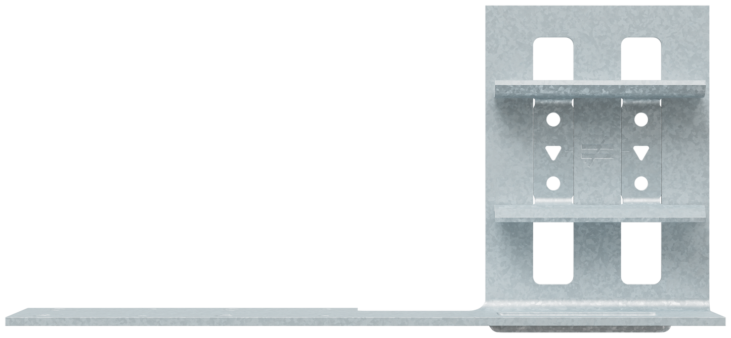 Simpson Strong-Tie SCHA10.75L-KT15 SCHA 10-3/4 in. Slide-Clip Connector for Horizontal Anchorage, Left-Facing (Qty-15)