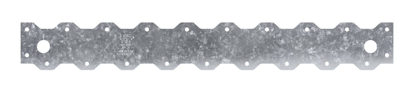 Simpson Strong-Tie ST6215 ST 16-5/16 in. 16-Gauge Galvanized Strap Tie (Pack of 4000)