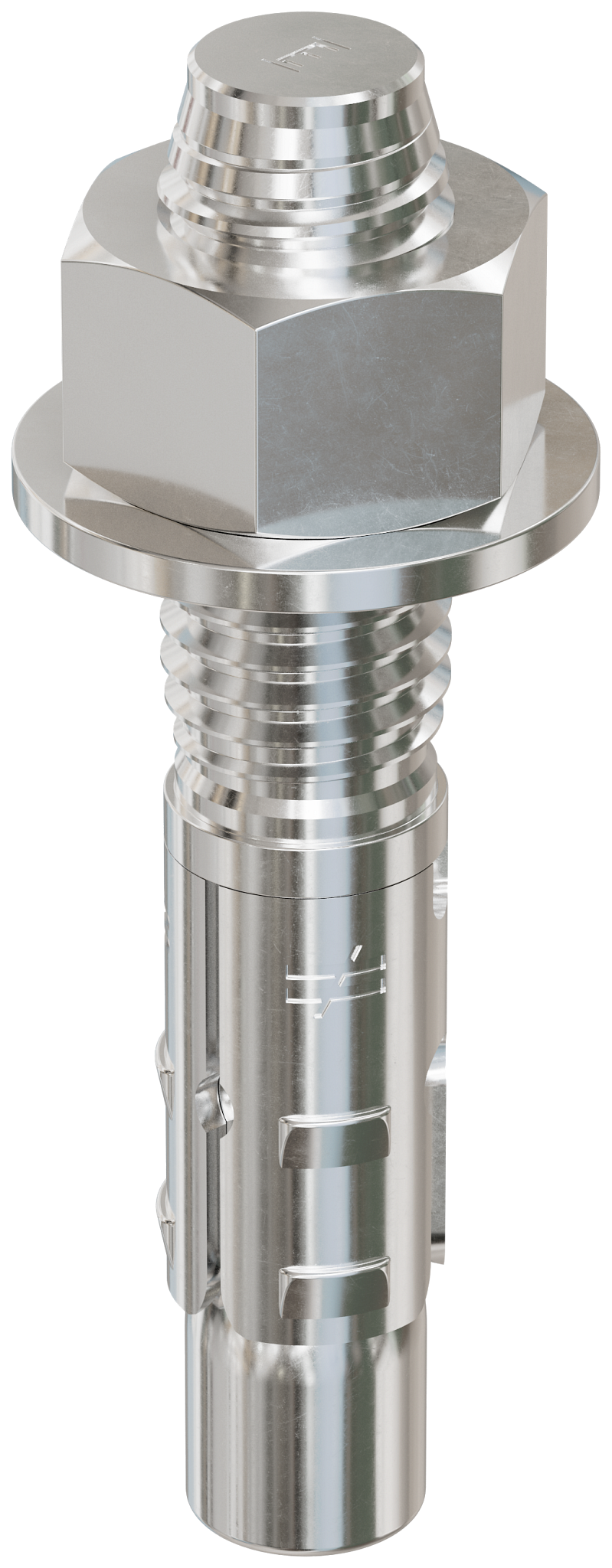 Simpson Strong-Tie STB2-623124SSR20 Strong-Bolt® 2 — 5/8 in. x 3-1/2 in. Type 304 Stainless-Steel Wedge Anchor (20-Qty) (Pack of 280)