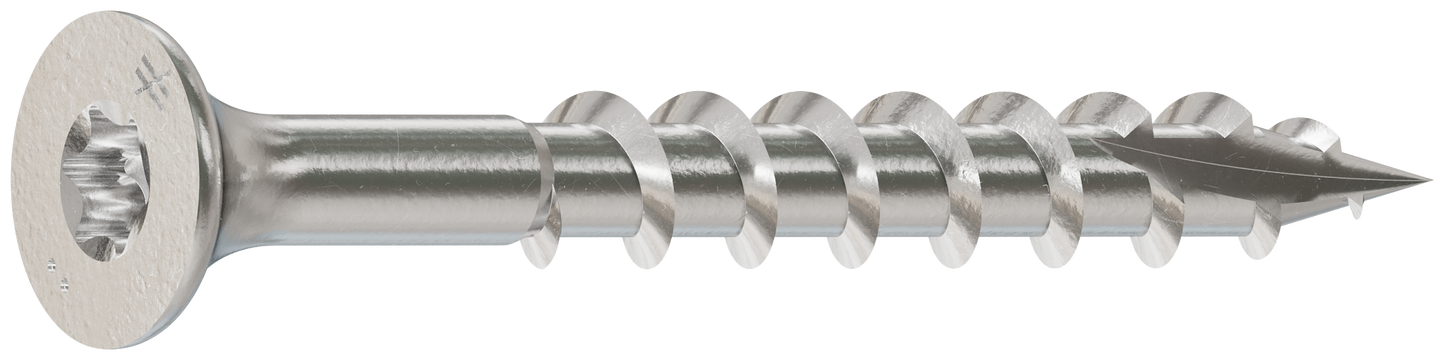 Simpson Strong-Tie S08162DT1 Bugle-Head Wood Screw, 6-Lobe Drive — #8 x 1-5/8-in. T20, Type 305 (1 lb.) (Pack of 10)
