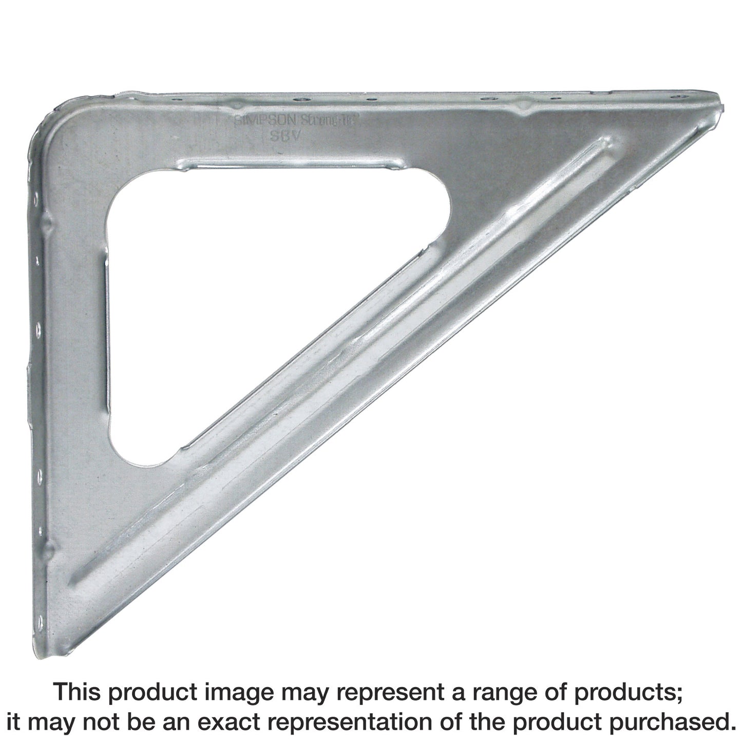 Simpson Strong-Tie SBV SBV 9 in. X 11 in. 16-Gauge Galvanized Shelf Bracket