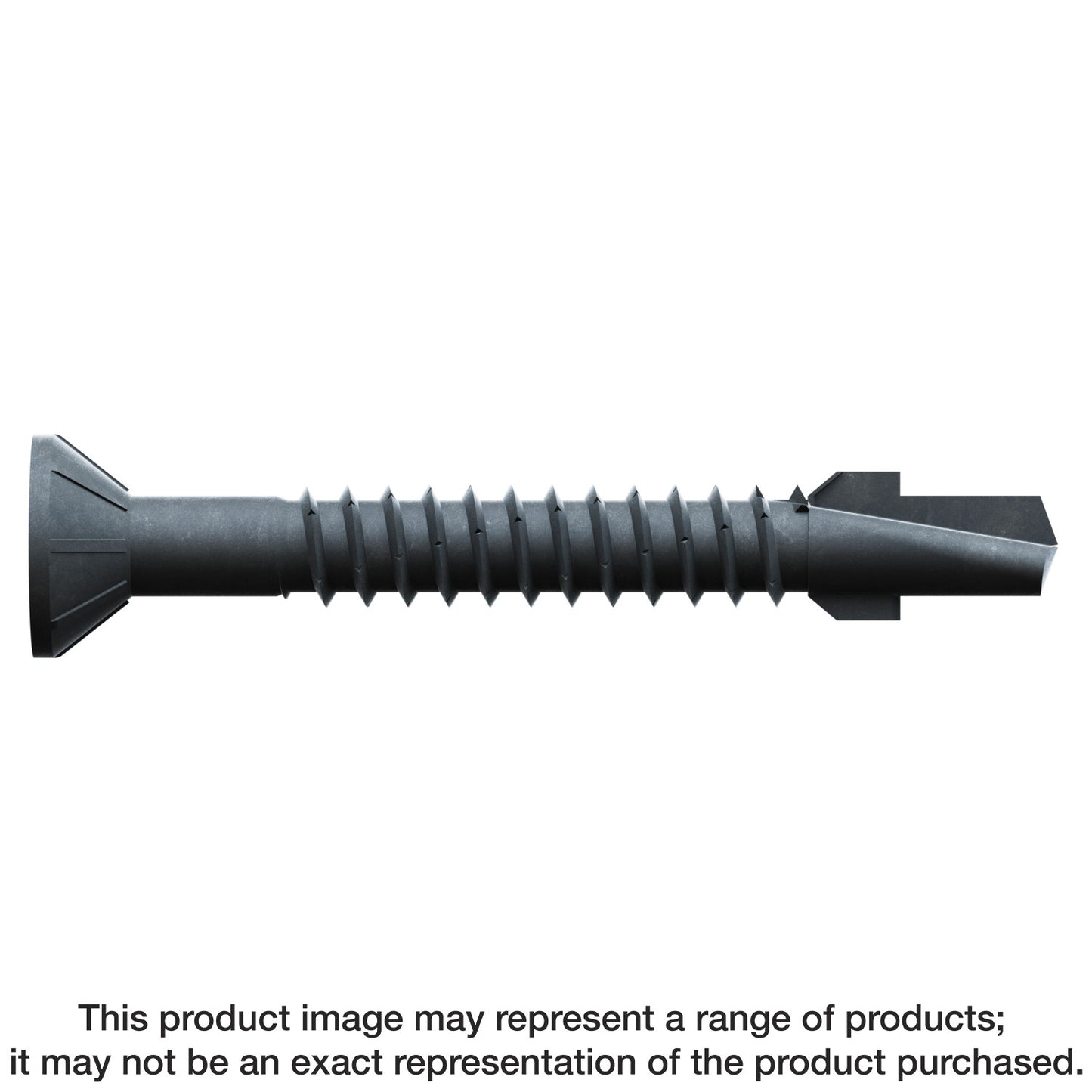 Simpson Strong-Tie TBP1245R50 Strong-Drive® TB WOOD-TO-STEEL Screw — #12 x 1-3/4 in. Black Phos. (50-Qty) (Pack of 10)
