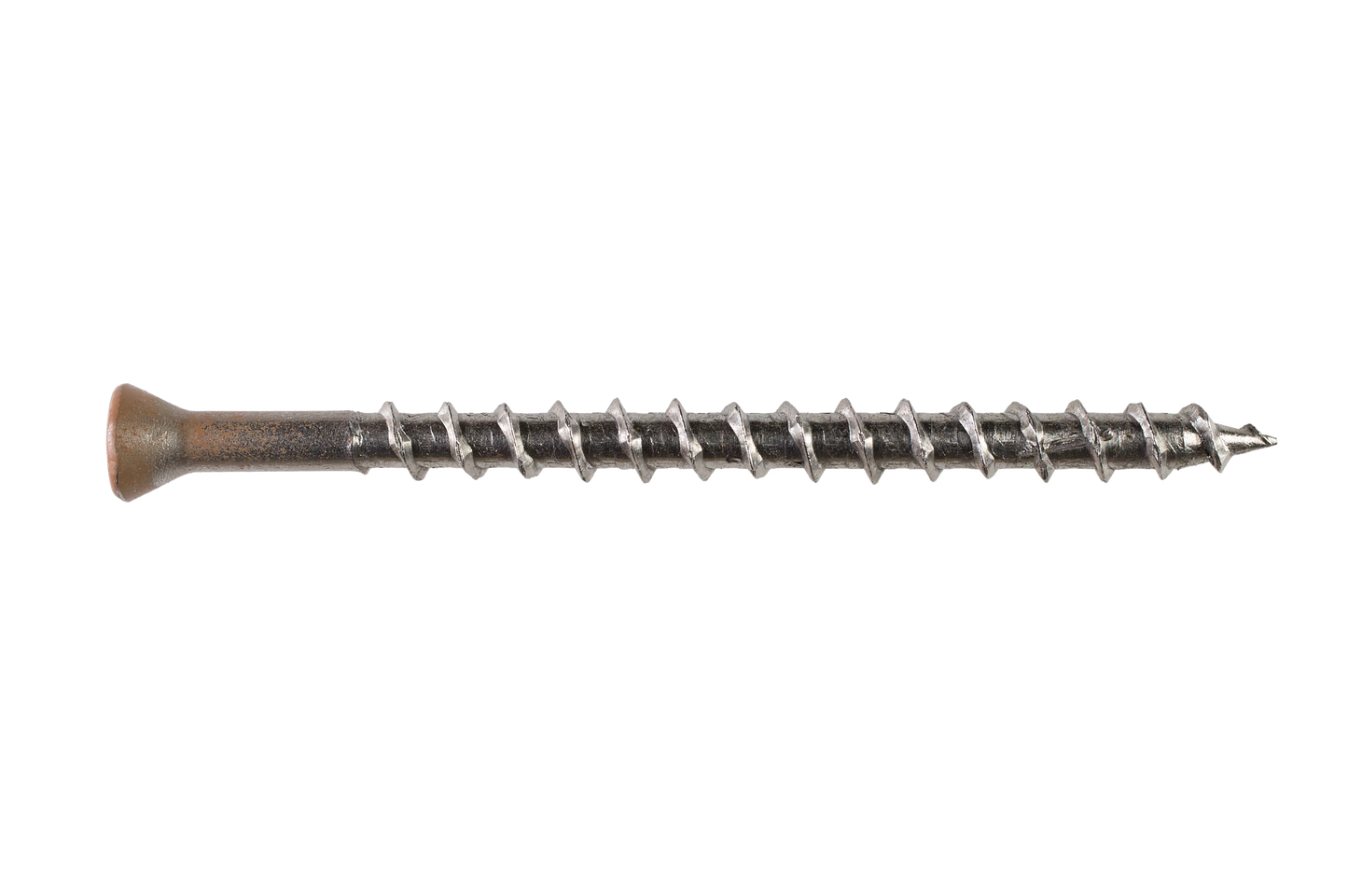 Simpson Strong-Tie S10250WJI Deck-Drive™ DWP WOOD SS Screw — #10 x 2-1/2 in. T25, Trim Head, Type 305, Tan 03 (350-Qty) (Pack of 300)