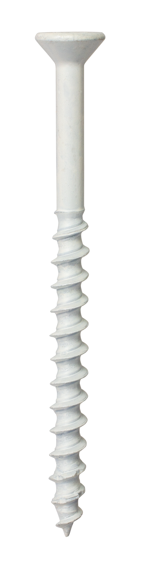 Simpson Strong-Tie TNTW18234TFC25 Titen Turbo™ — 3/16 in. x 2-3/4 in. 6-Lobe Flat-Head Concrete and Masonry Screw, White (25-Qty) (Pack of 1440)