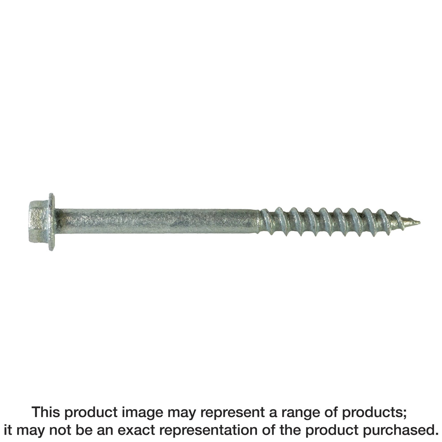 Simpson Strong-Tie SD10212R100-R Strong-Drive® SD CONNECTOR Screw — #10 x 2-1/2 in. 1/4-Hex Drive, Mech. Galv. (100-Qty)