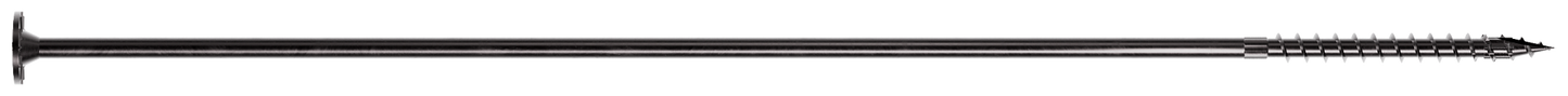 Simpson Strong-Tie SDWS221600DBBRP1 Strong-Drive® SDWS™ TIMBER Screw (Exterior Grade) — 0.220 in. x 16 in. T40, Black