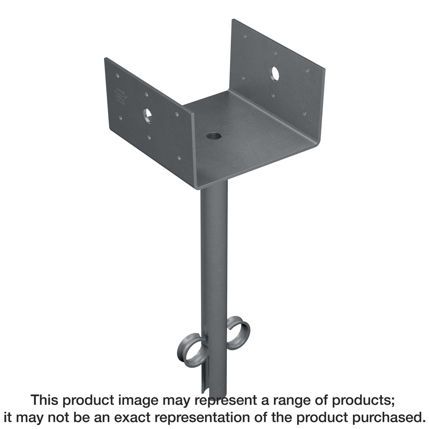 Simpson Strong-Tie EPB46HDG EPB Hot-Dip Galvanized Elevated Post Base for 4x6