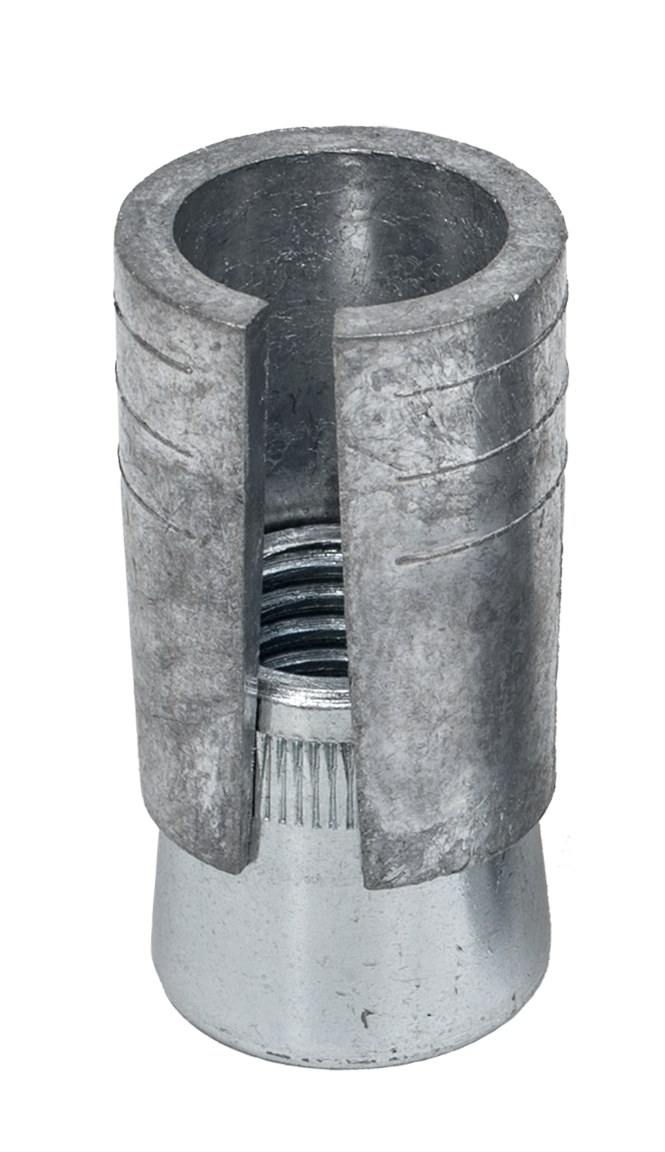 Simpson Strong-Tie HDIA25 HDIA Hollow Drop-In Internally Threaded Anchor for 1/4-in. Rod (100-Qty) (Pack of 16)