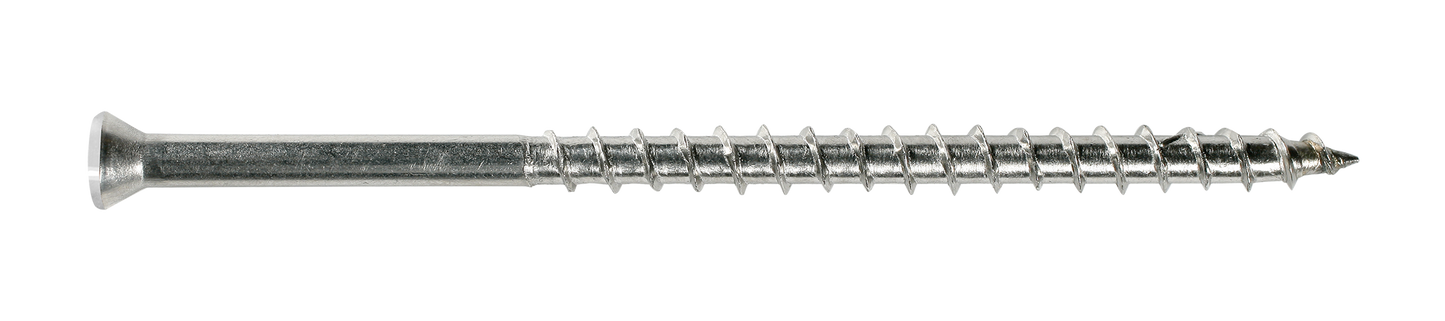 Simpson Strong-Tie T07225FT70WH01 Trim-Head Screw, 6-Lobe Drive — #7 x 2-1/4 in. T-15 Type 316, White 01 (70-Qty) (Pack of 600)