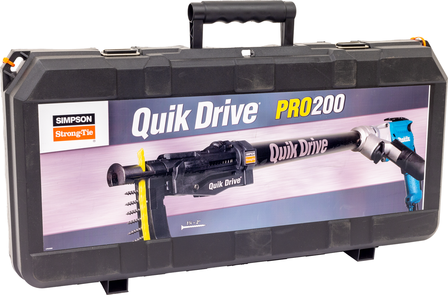 Simpson Strong-Tie PRO200G2M25K Quik Drive® PRO200G2 Drywall System w/ Makita® 2500 RPM Screwdriver Motor (Pack of 60)
