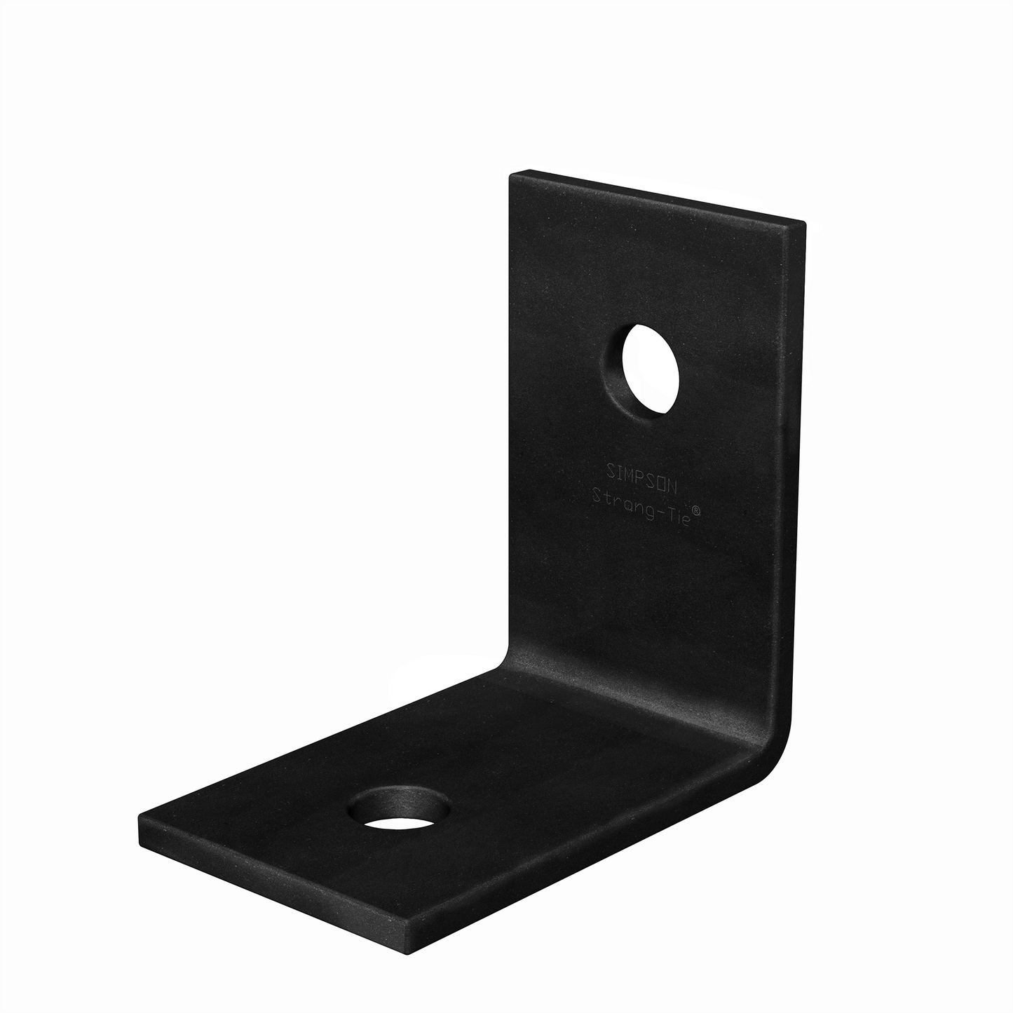 Simpson Strong-Tie HL43PC HLPC 4-1/4 in. x 3 in. Black Powder-Coated Ornamental Heavy Angle