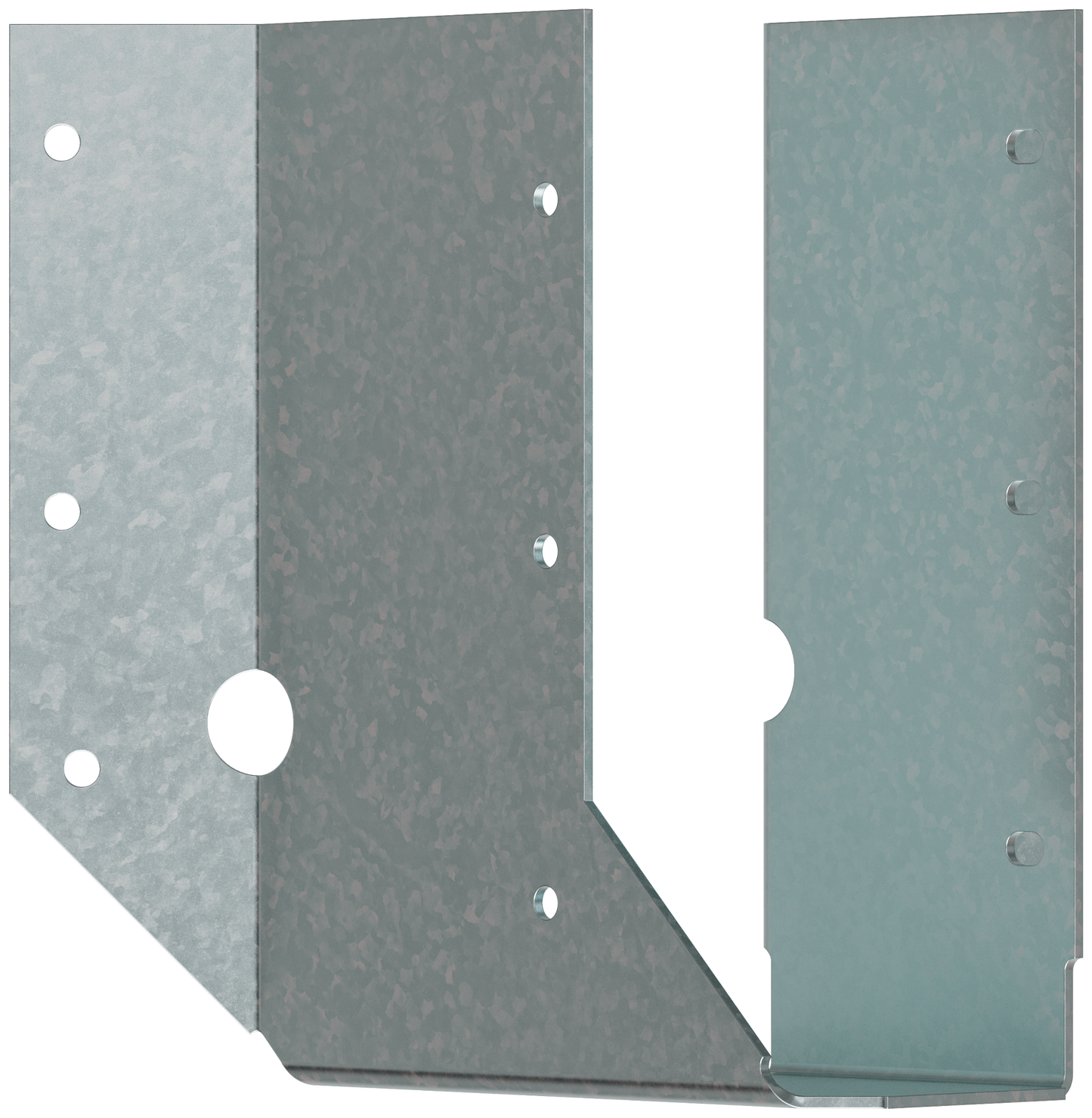 Simpson Strong-Tie SUR26 SUR Galvanized Joist Hanger for 2x6, Skewed Right