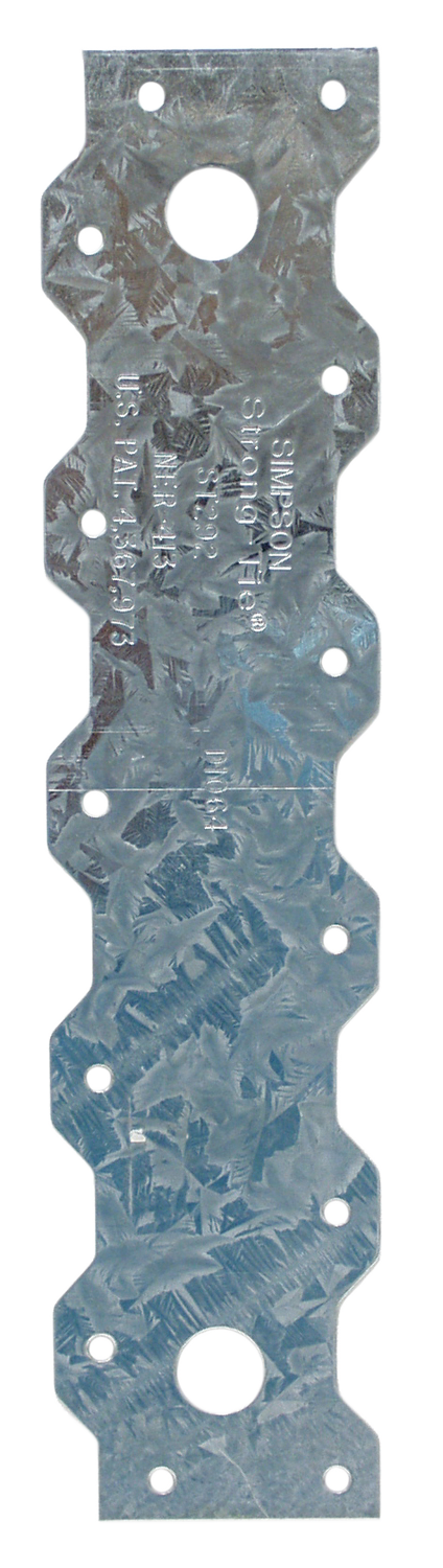 Simpson Strong-Tie ST292 ST 9-5/16 in. 20-Gauge Galvanized Strap Tie