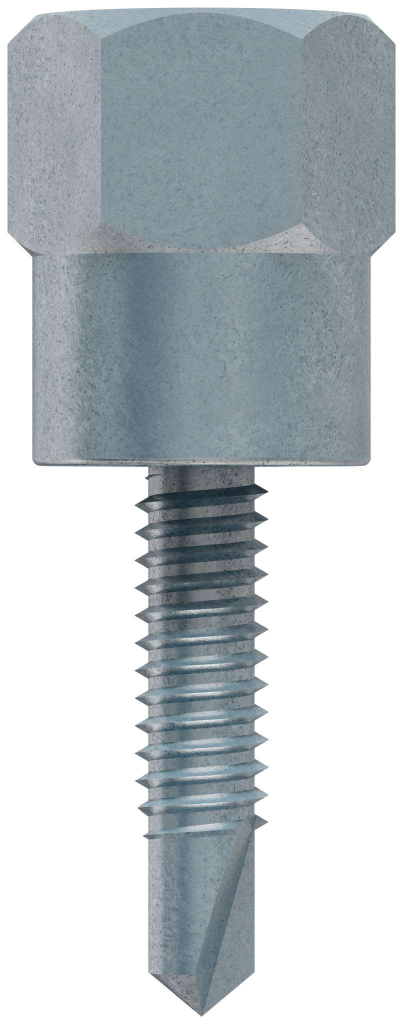 Simpson Strong-Tie RSV25100 Steel Rod Hanger 1/4 in. x 1 in. Vertical Threaded Anchor for 1/4 in. Rod (25-Qty)