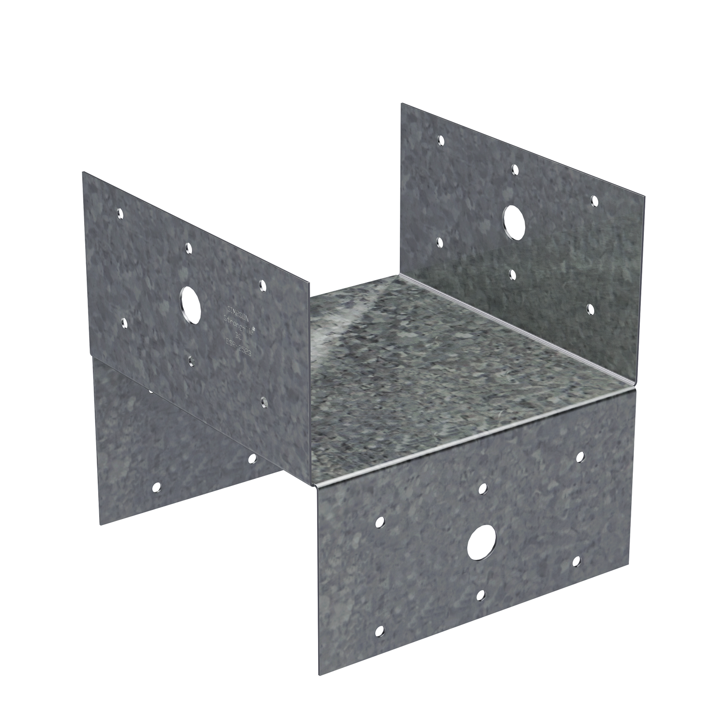 Simpson Strong-Tie BC6R BC Galvanized Post Cap for 6x Rough (Pack of 10)
