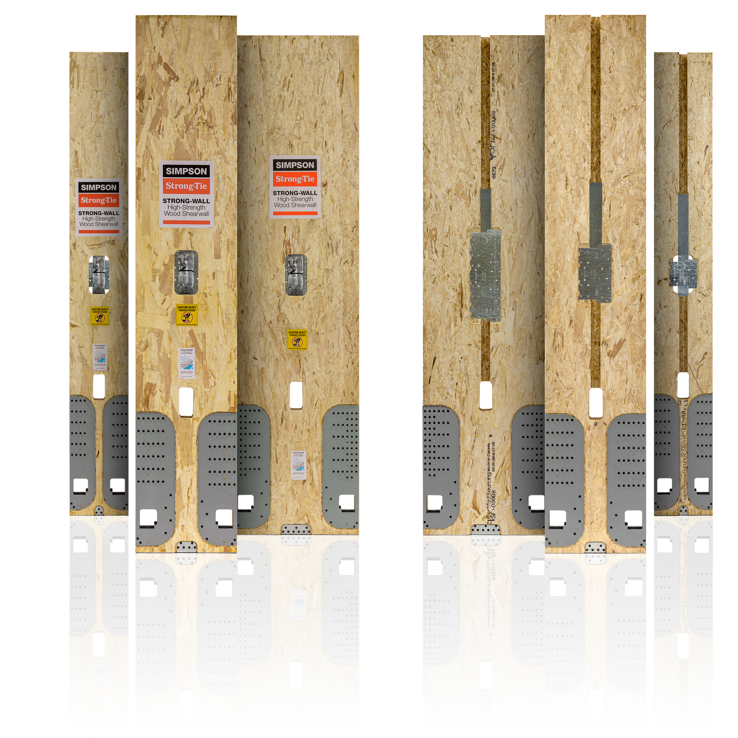 Simpson Strong-Tie WSWH18X9 18 in. x 108 in. Strong-Wall® High-Strength Wood Shearwall (Pack of 12)
