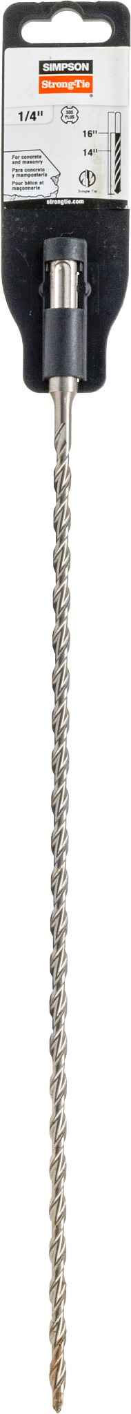 Simpson Strong-Tie MDPL02516 1/4 in. x 16 in. SDS-plus® Shank Drill Bit (Pack of 60)