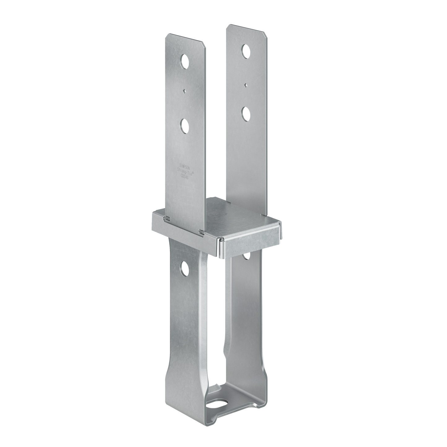 Simpson Strong-Tie CBS46 CBS Galvanized Standoff Column Base for 4x6 (Pack of 9)