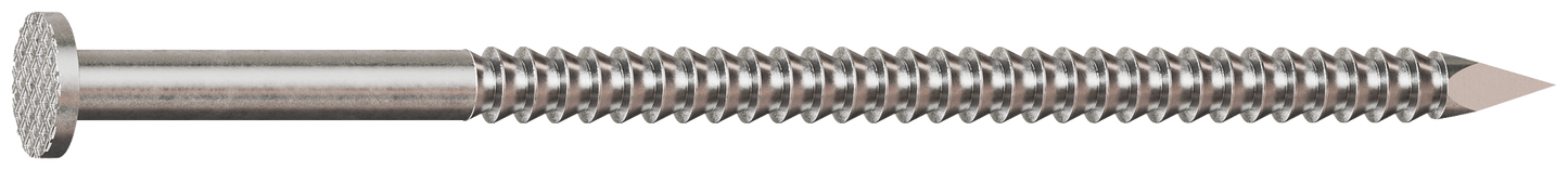 Simpson Strong-Tie S10PTD5 Preservative-Treated Wood Decking Nail, Ring Shank — 3 in. x .131 in. Type 304 (5 lb.)