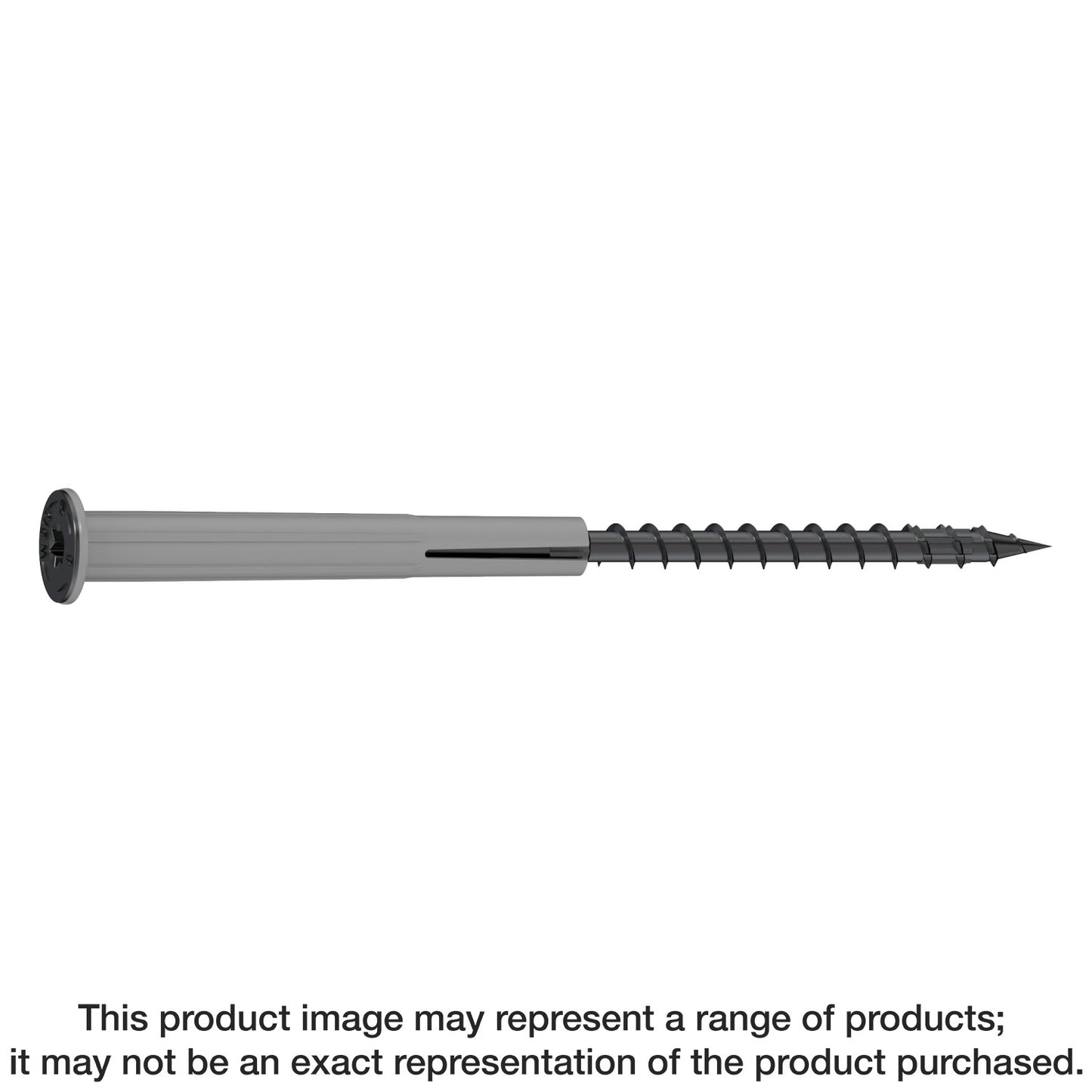 Simpson Strong-Tie SDPW19600-R50 Strong-Drive® SDPW™ DEFLECTOR Screw — 0.195 in. x 6 in. T40, 6-Lobe, E-Coat® (50-Qty)