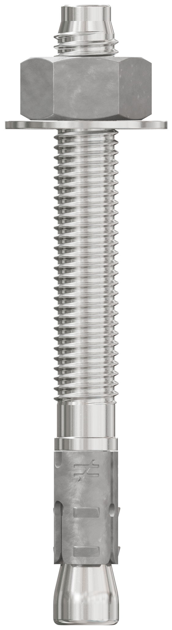 Simpson Strong-Tie STB2-50434S4F25 Strong-Bolt® 2 — 1/2 in. x 4-3/4 in. Type 304 Stainless-Steel Wedge Anchor, Fully Assembled (25-Qty) (Pack of 252)