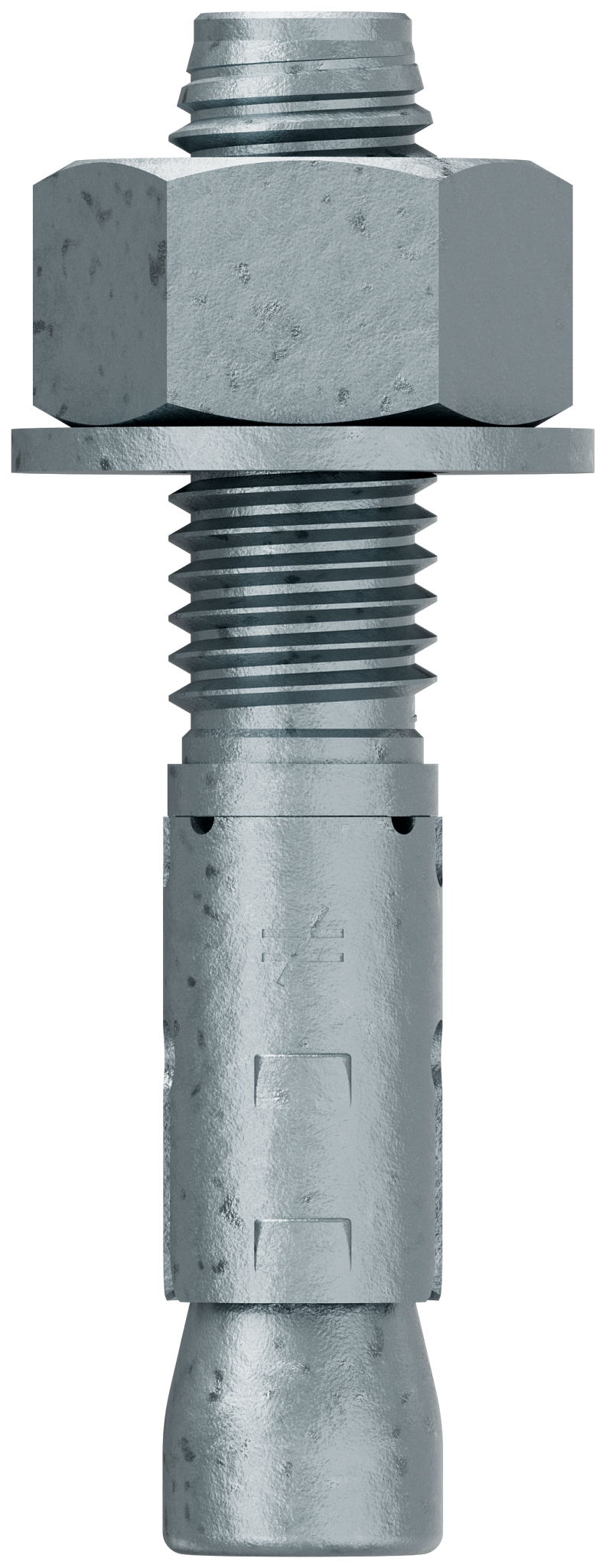 Simpson Strong-Tie STB2-62312MGF20 Strong-Bolt® 2 — 5/8 in. x 3-1/2 in. Mechanically Galvanized Wedge Anchor, Fully Assembled (20-Qty) (Pack of 252)