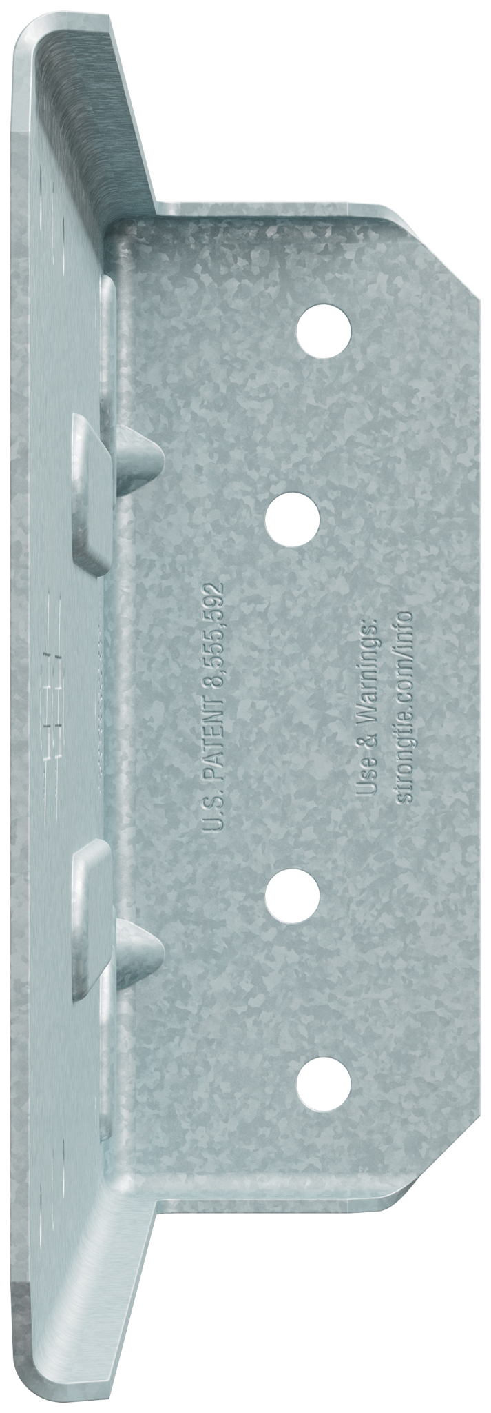Simpson Strong-Tie FCB49.5-R25 FCB 9-1/2-in. Bypass Framing Fixed-Clip Connector (25-Qty) (Pack of 90)