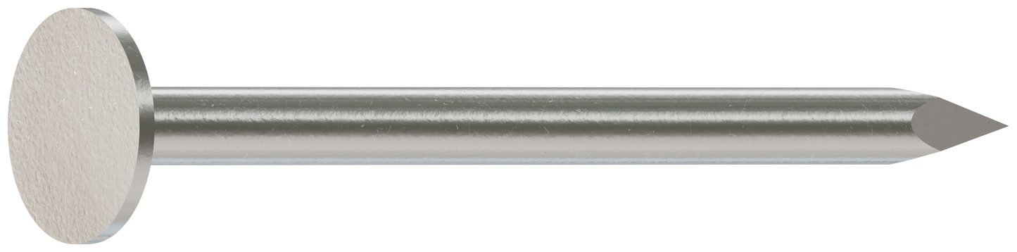 Simpson Strong-Tie S511RNB Roofing Nail, Smooth Shank — 1-3/4 in. x .120 in. Type 304 (25 lb.) (Pack of 64)