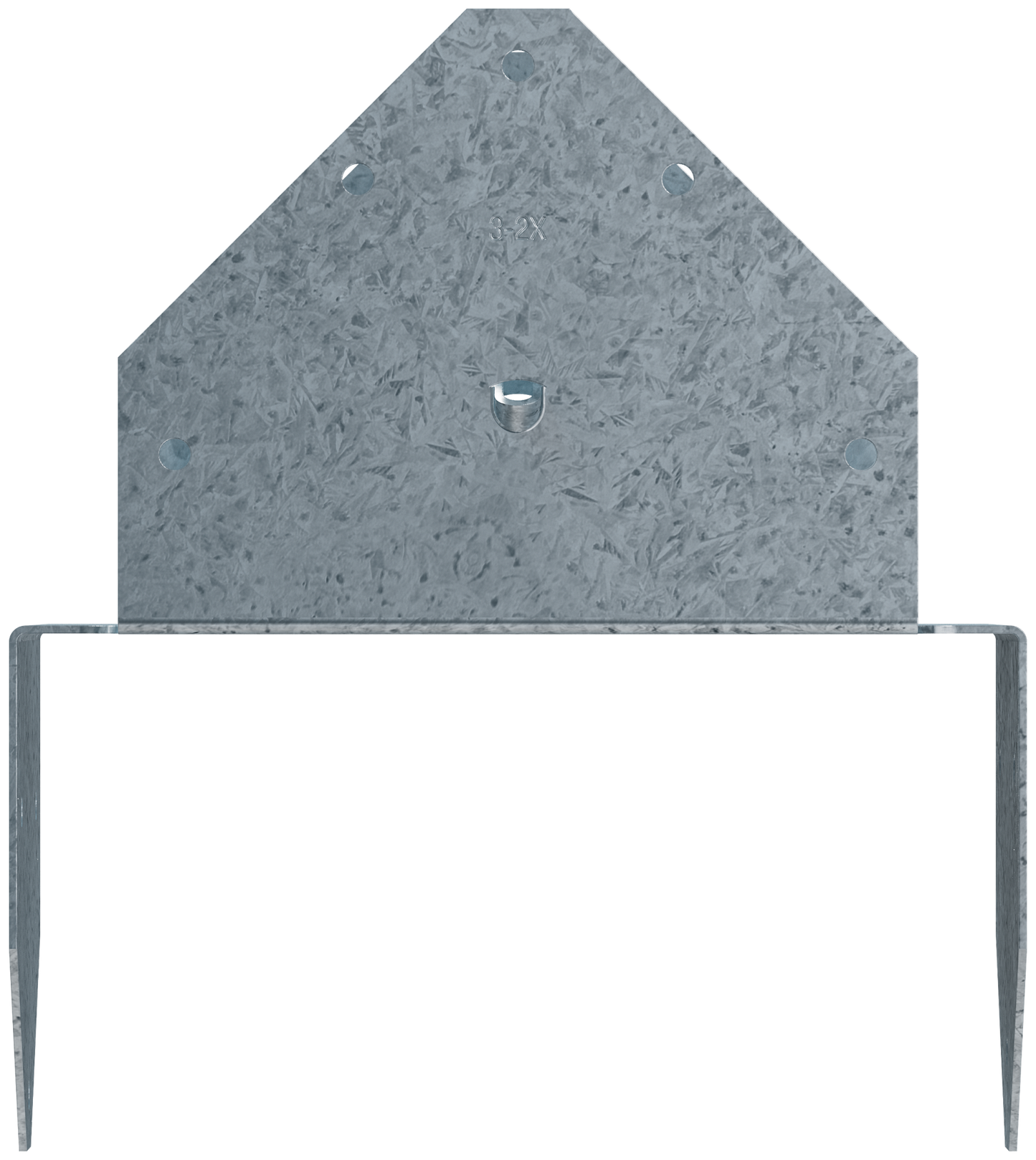 Simpson Strong-Tie BCS2-3/6Z BCS ZMAX® Galvanized Post Cap for Triple 2x Beam, 6x Post (Pack of 480)