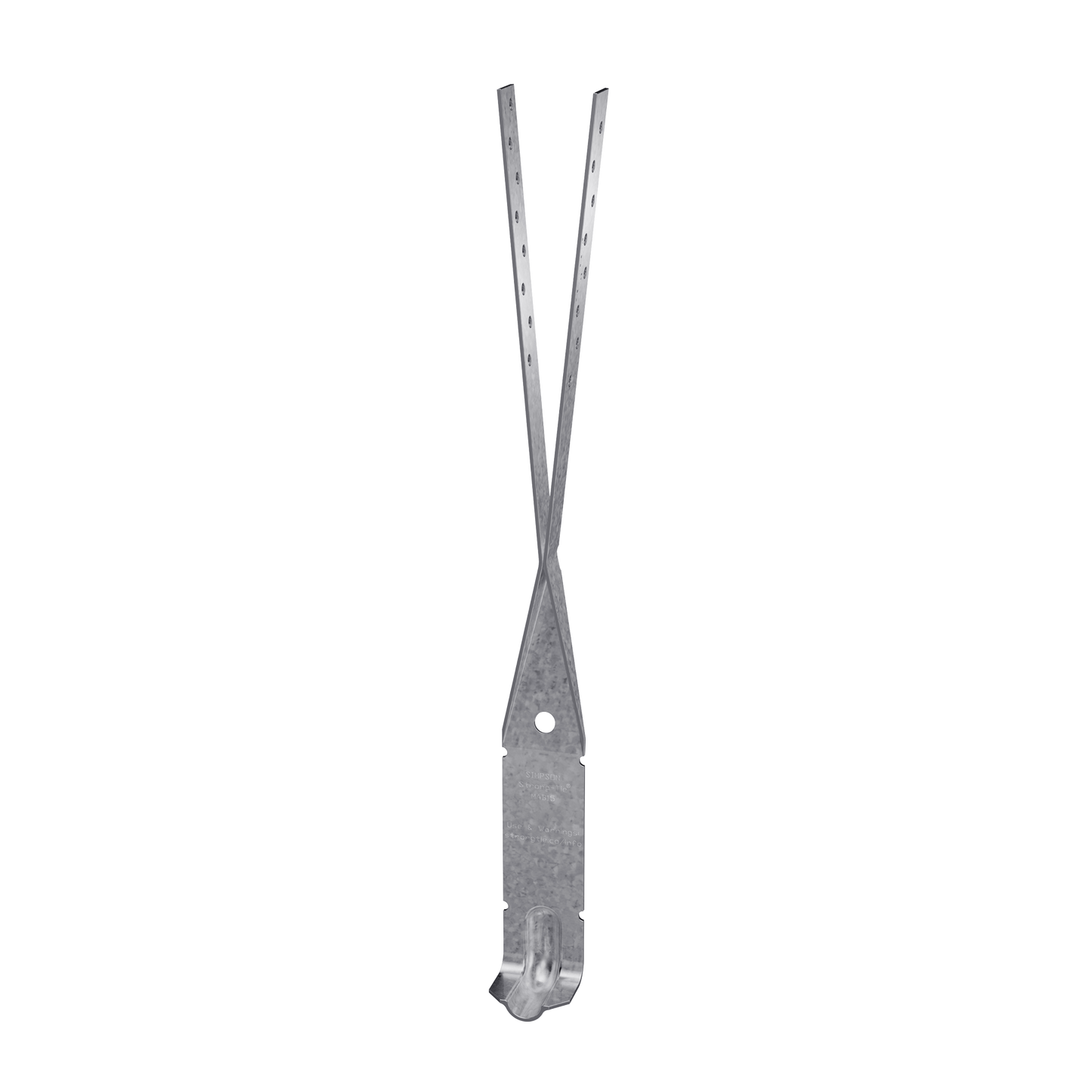 Simpson Strong-Tie MAB15 MAB 13-1/8 in. Galvanized Mudsill Anchor (Pack of 50)