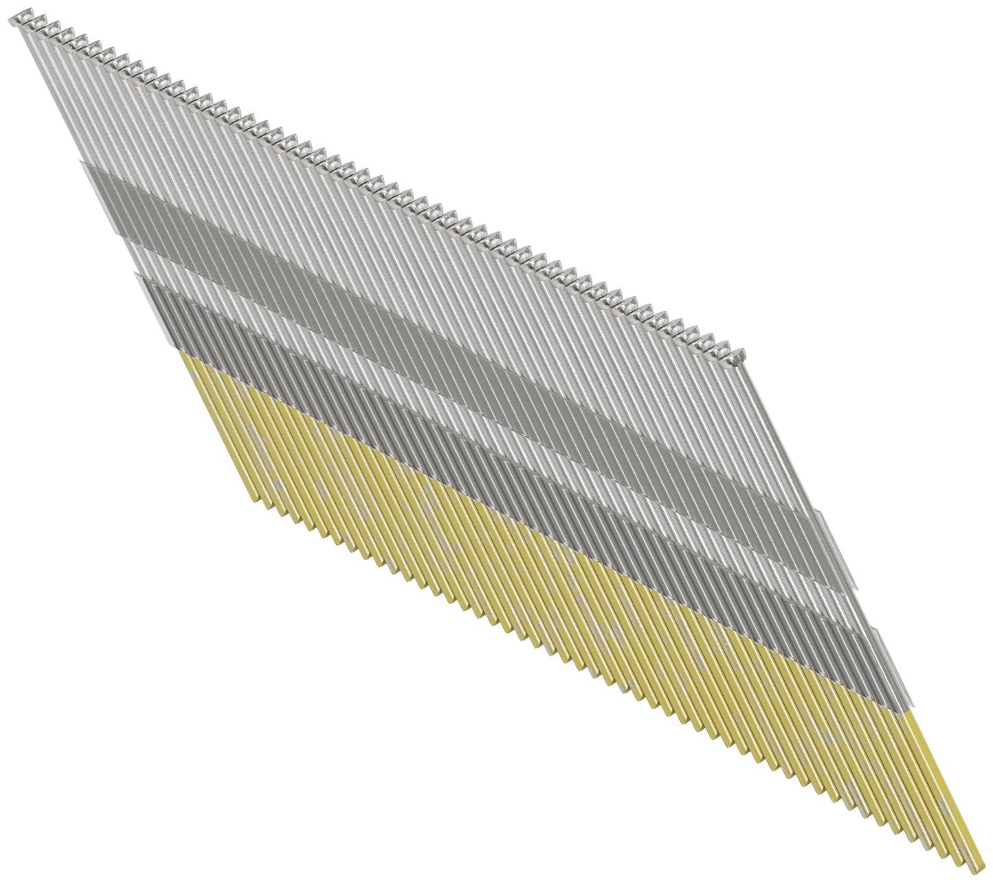 Simpson Strong-Tie S15N250SFB Tape Collation, DA-Style Angle, 15-Gauge Finishing Nail — 2-1/2 in. Type 304 (500-Qty) (Pack of 5)