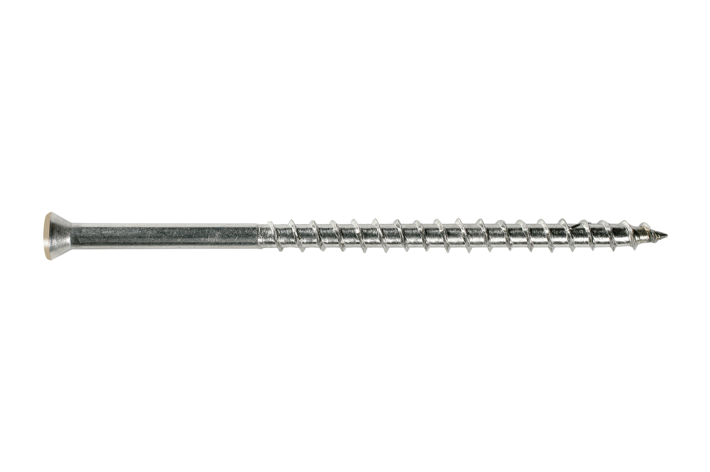 Simpson Strong-Tie T07225FT70TN Trim-Head Screw, 6-Lobe Drive — #7 x 2-1/4 in. T-15 Type 316, Tan (70-Qty) (Pack of 5)