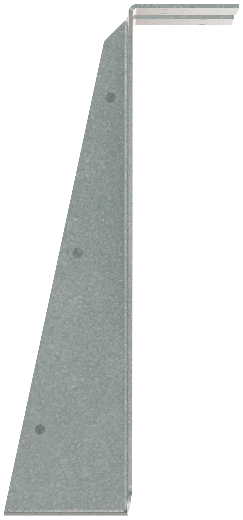 Simpson Strong-Tie S/B1.68/12 S/B 12 ga. Hanger for 1-5/8 in. x 12 in. Cold-Formed Steel Joist