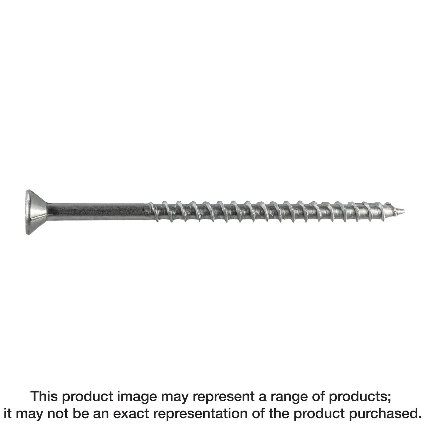 Simpson Strong-Tie S12450WP5 Strong-Drive® DWP WOOD SS Screw — #12 x 4-1/2 in. T-27, Flat Head, Type 305 (5 lb.)