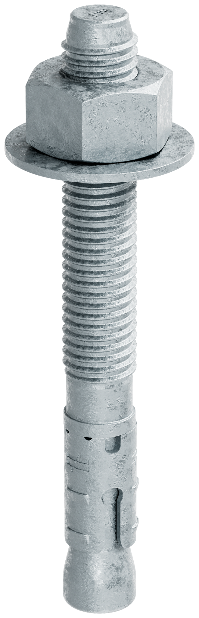 Simpson Strong-Tie STB2-50414MGF25 Strong-Bolt® 2 — 1/2 in. x 4-1/4 in. Mechanically Galvanized Wedge Anchor, Fully Assembled (25-Qty) (Pack of 2)