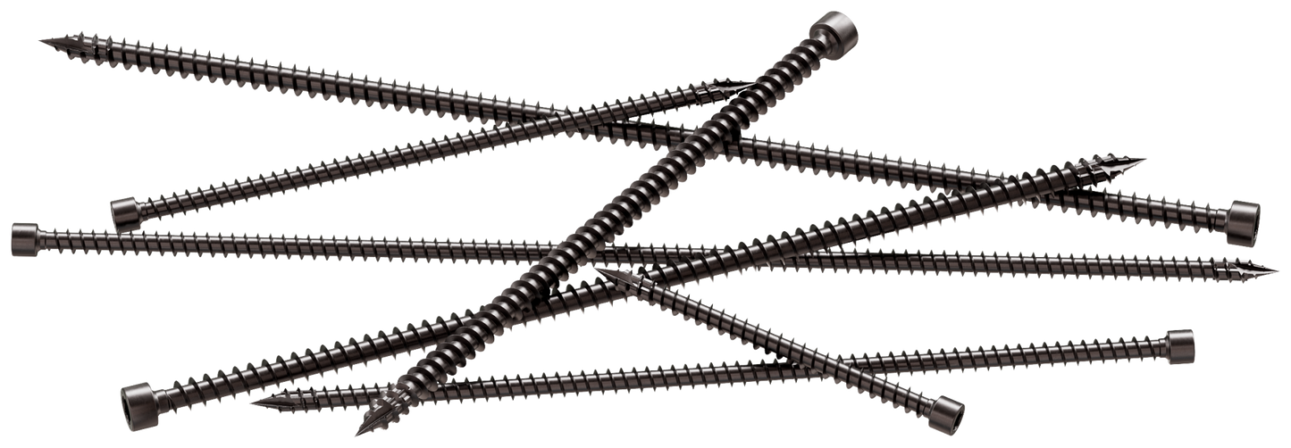 Simpson Strong-Tie SDCFC8X120 Strong-Drive® SDCFC TIMBER-CFC Screw — 0.315 in. x 4-3/4 in. T40, E-Coat® (250-Qty)