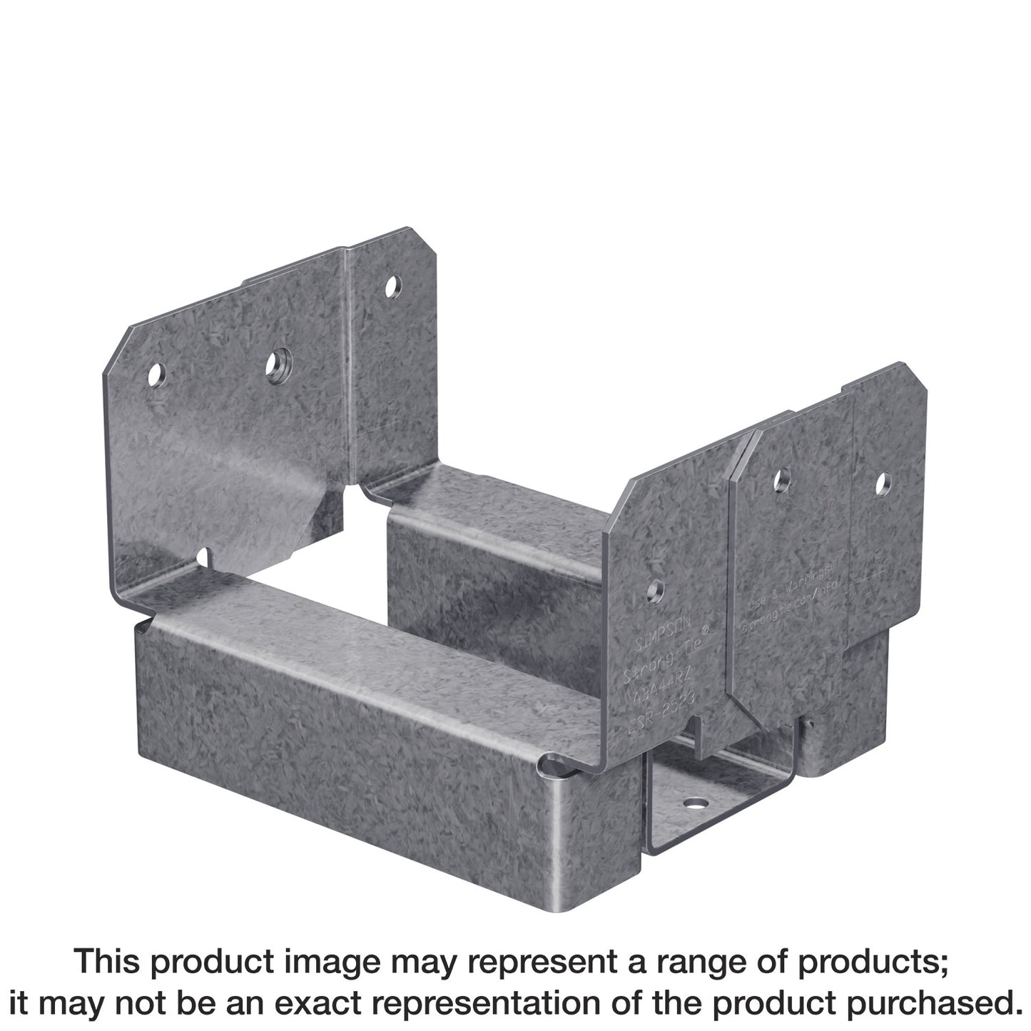 Simpson Strong-Tie ABA44RZ ABA ZMAX® Galvanized Adjustable Standoff Post Base for 4x4 Rough (Pack of 720)