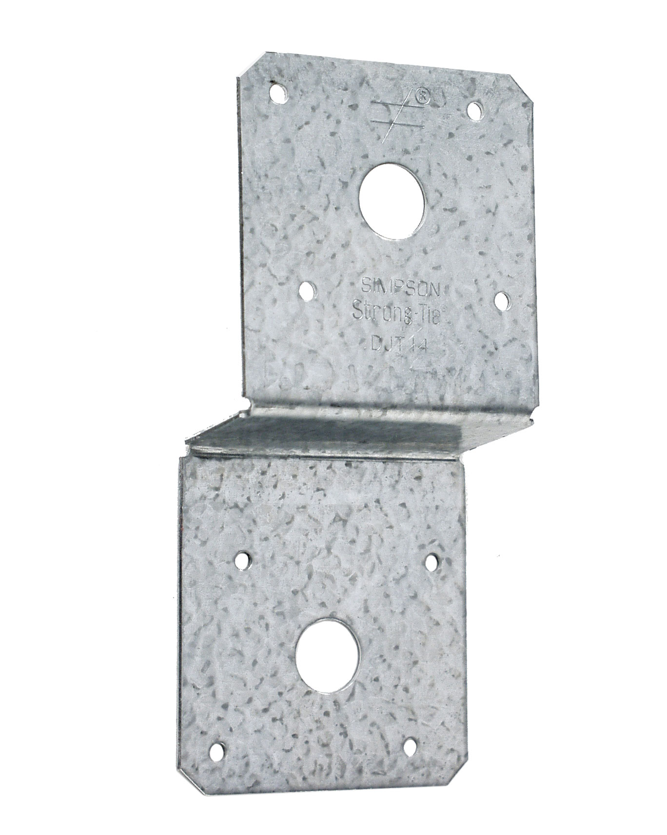 Simpson Strong-Tie DJT14Z DJT 14-Gauge ZMAX® Galvanized Deck Joist Tie for 2x