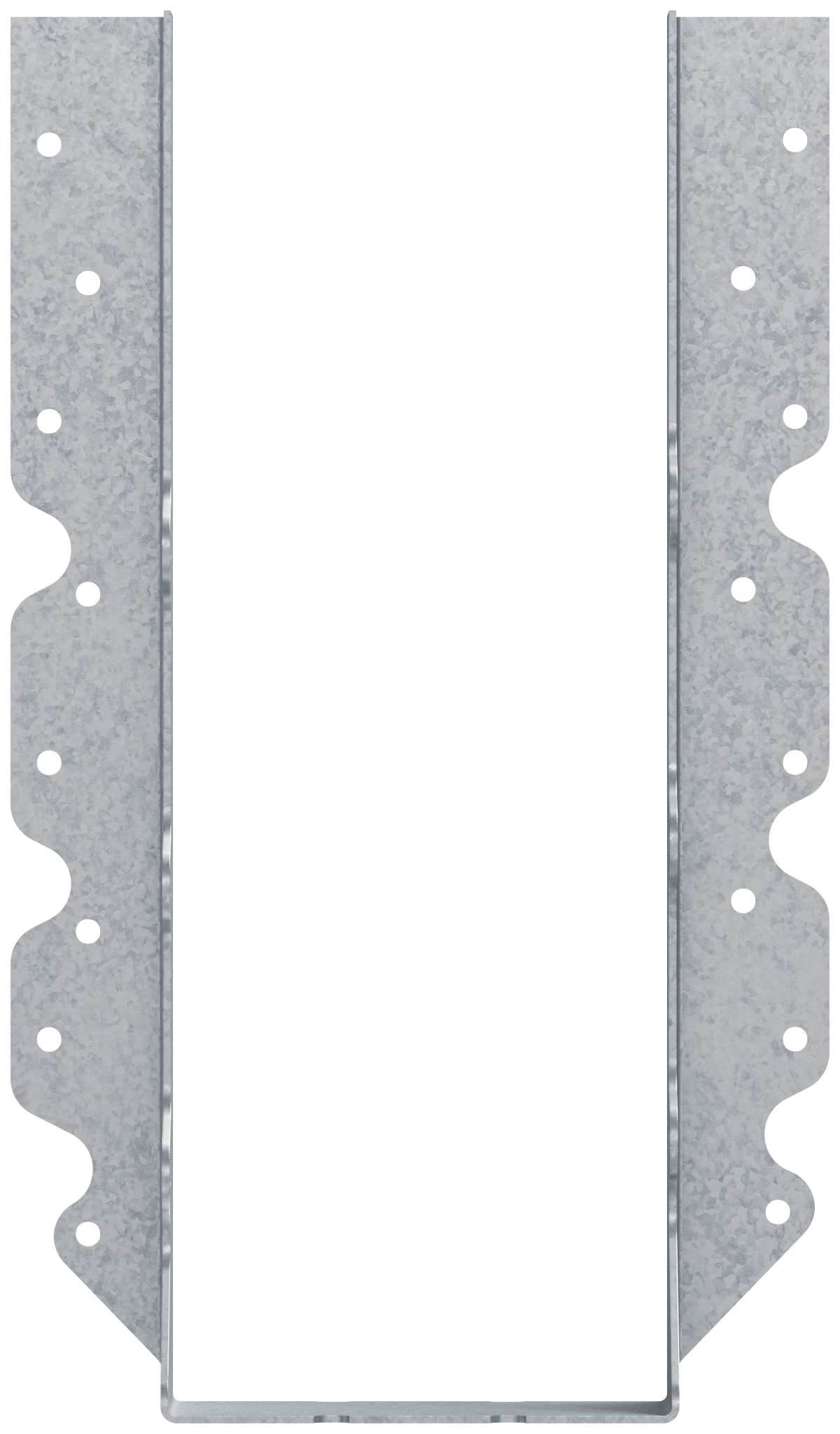 Simpson Strong-Tie U414 U Galvanized Face-Mount Joist Hanger for 4x14 (Pack of 50)