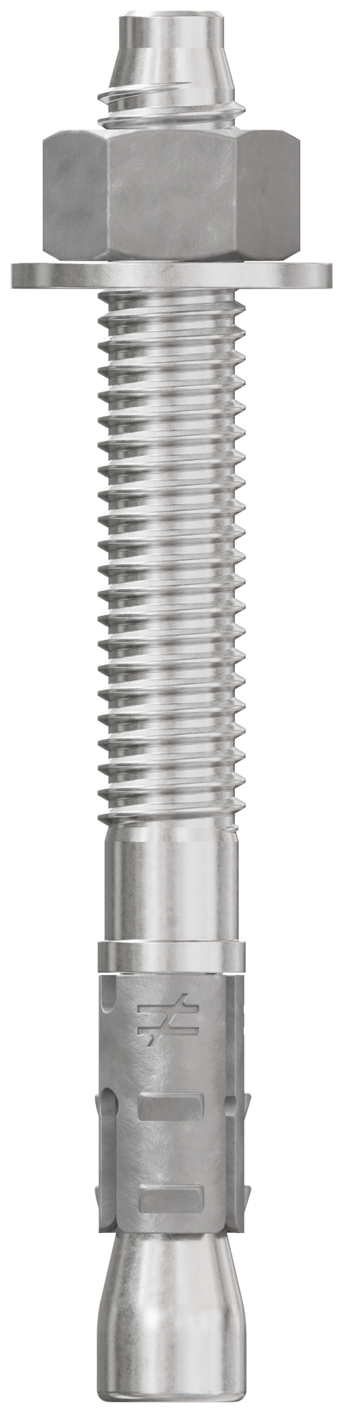 Simpson Strong-Tie STB2-37312S6F50 Strong-Bolt® 2 — 3/8 in. x 3-1/2 in. Type 316 Stainless-Steel Wedge Anchor, Fully Assembled (50-Qty)