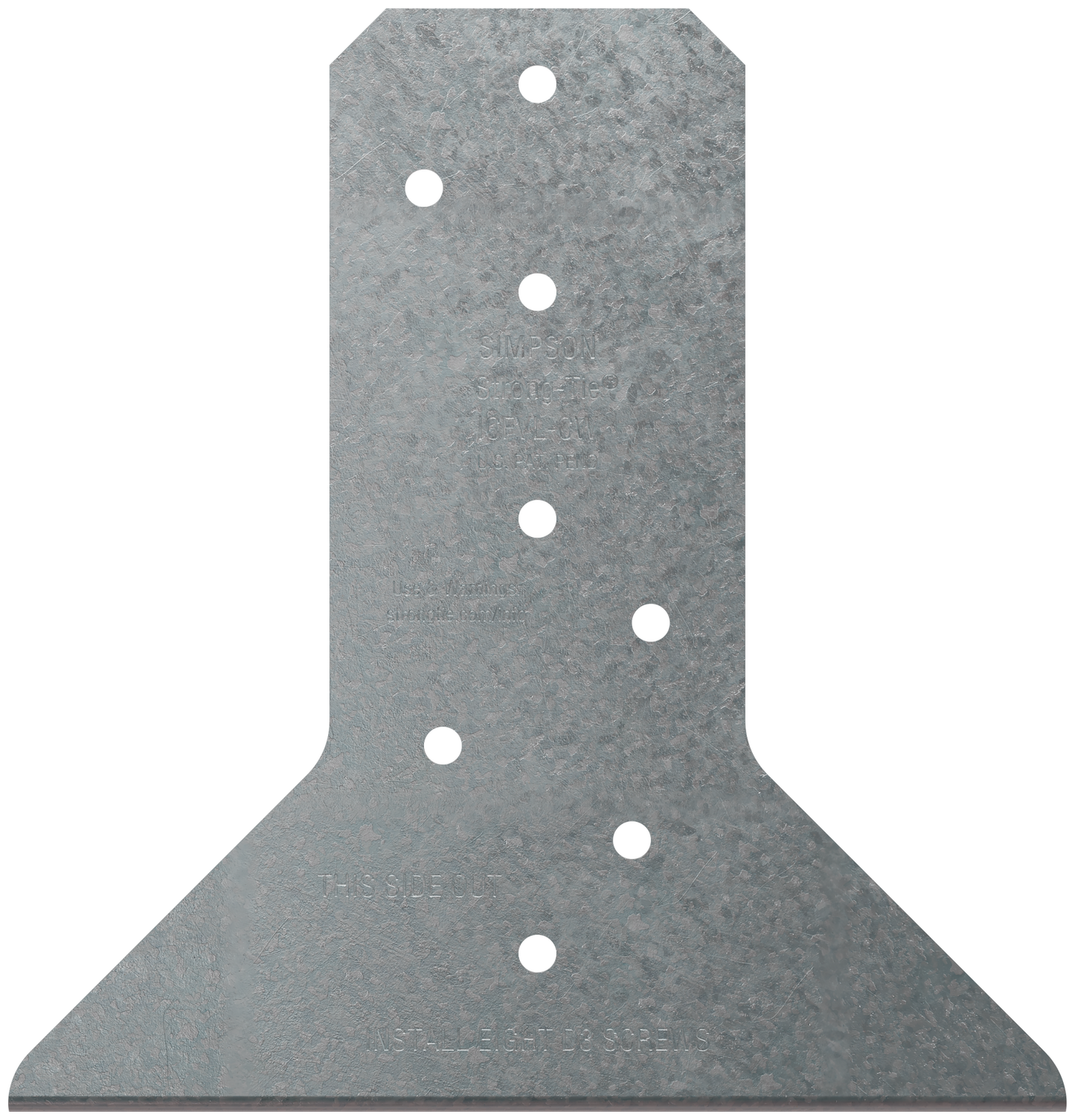 Simpson Strong-Tie ICFVL-CW ICFVL® Ledger Connector System to Connect Composite Wood Ledger to ICF (15-Qty)